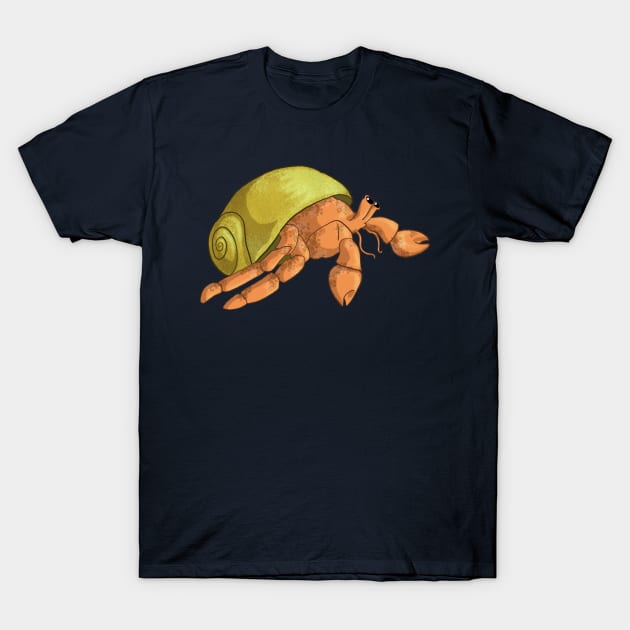 Hermit Crab T-Shirt by Thedustyphoenix